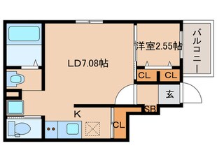 RESIDENCE城西の物件間取画像